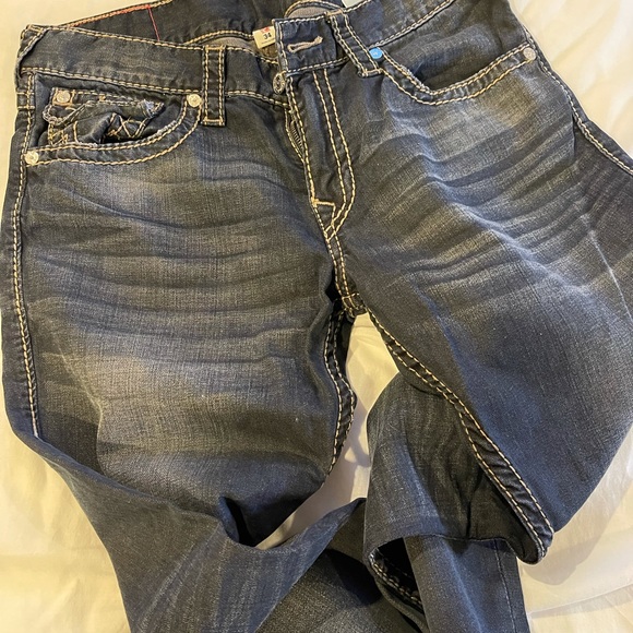TRUE RELIGION Skinny flap jeans 34/30 - Picture 4 of 13